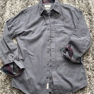 Weatherproof Charcoal Button Down Shirt
